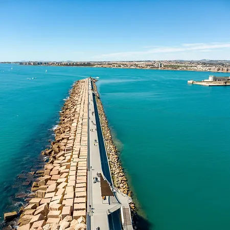 Apartamento Marinasunbeach Primera Linea La Cantina Torrevieja